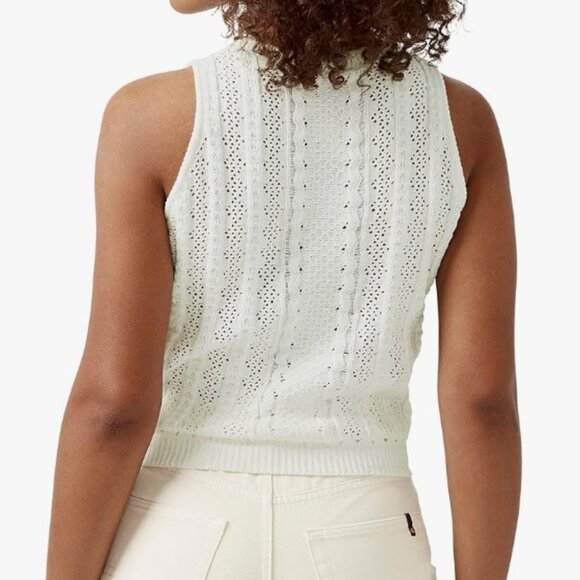 Buffalo David Bitton Women's Sleeveless Sweater Tank - Picture 3 of 4